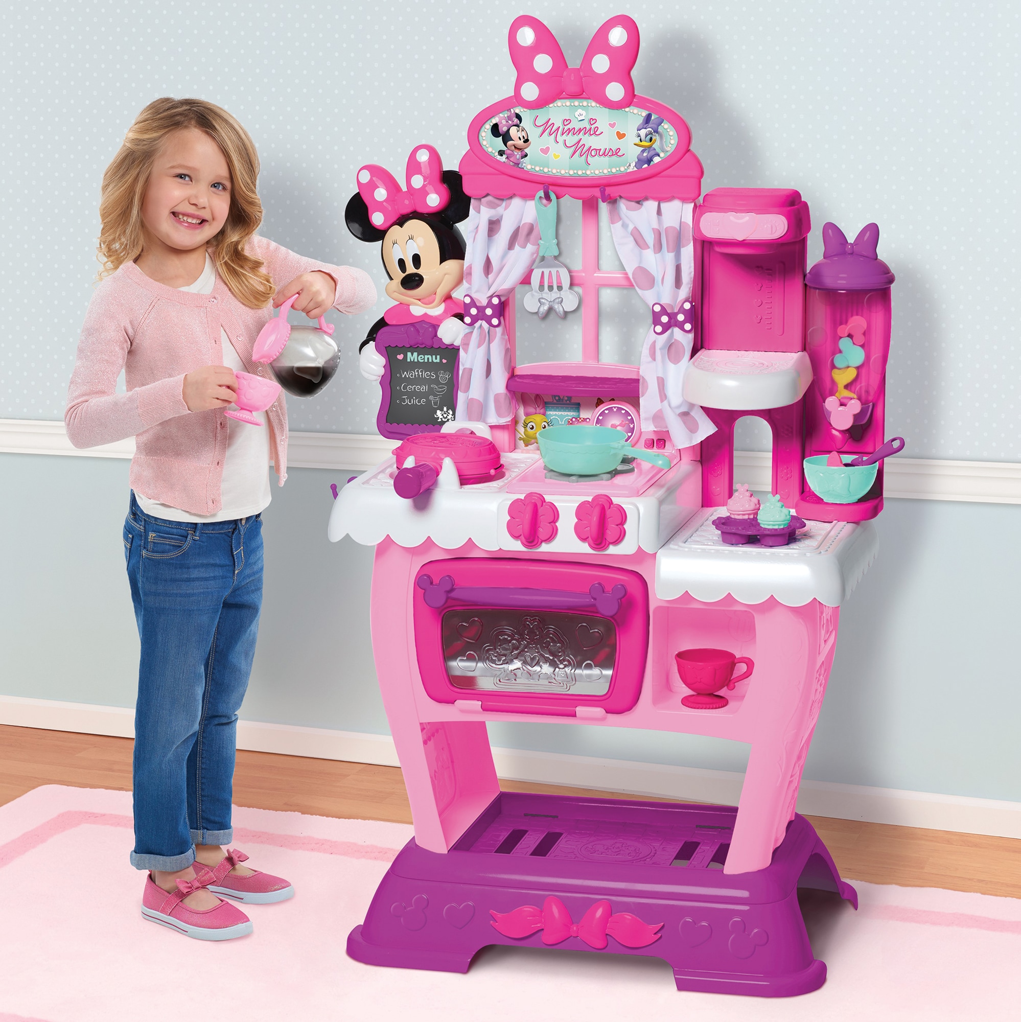 Minnie mouse brunch cooking deals play set