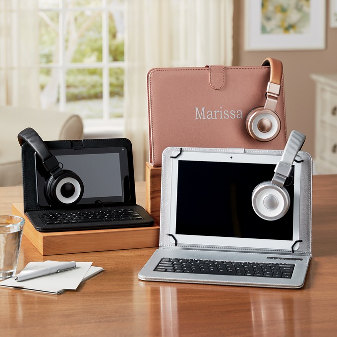 Naxa 7" Tablet with Keyboard and Headphones, , large