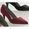Rich Suede-Look Pump with 3.25" Heel, , large