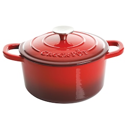 Crock Pot Artisan 3-qt. Enameled Cast Iron Dutch Oven with Lid, , large