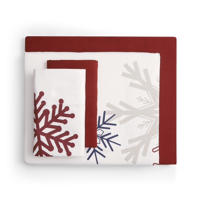 2 Pack Winter Wonderland Microflannel Sheet Set Montgomery Ward
