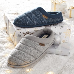 Asher Marled Knit Clog, , large