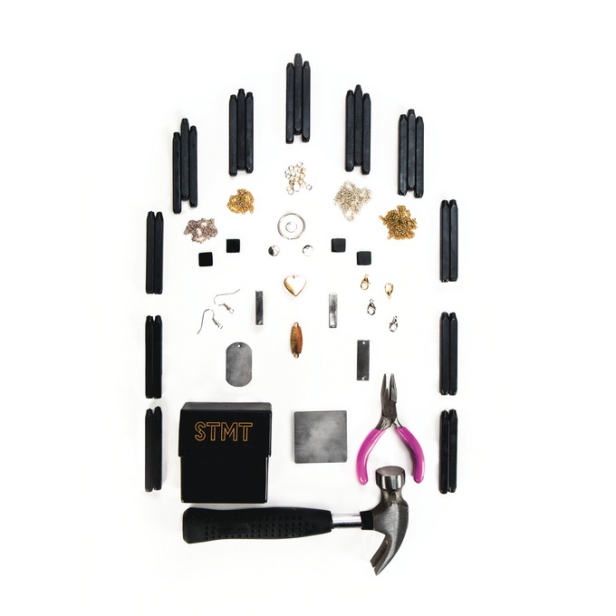 DIY Hand-Stamped Jewelry Kit, , large