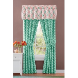 Lily Plaid Panel Pair, , large