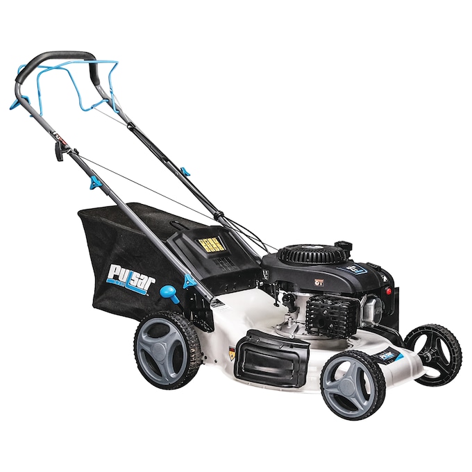 Pulsar 21" 200CC 3-in-1 Self-Propelled Lawn Mower, Black, large