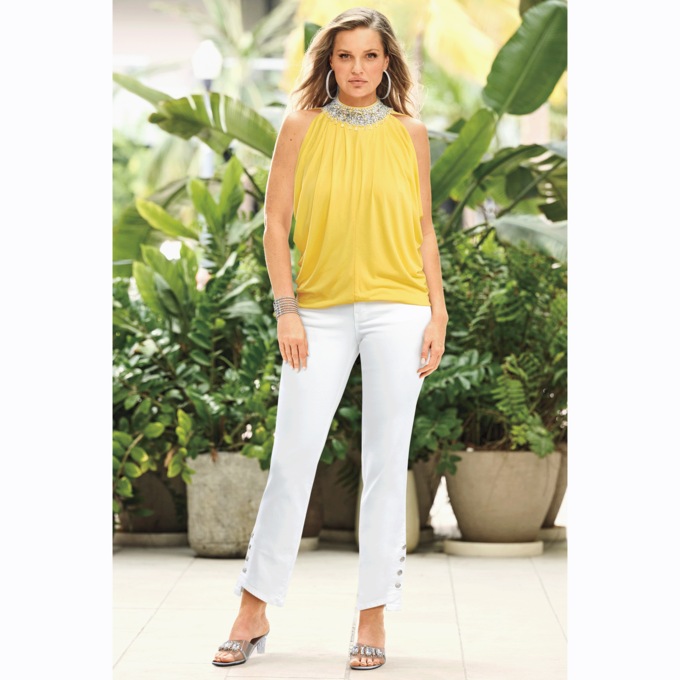 Bea Dazzle Knit Top, , large