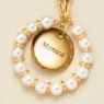 Name Circle Necklace, , large