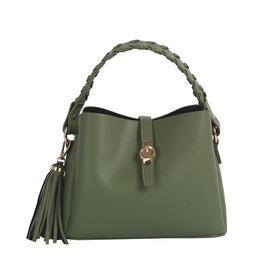 Braid Handle Satchel, , large