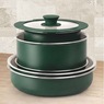 Gotham Steel 18-Piece Detachable Handle Cookware Set, Hunter, large