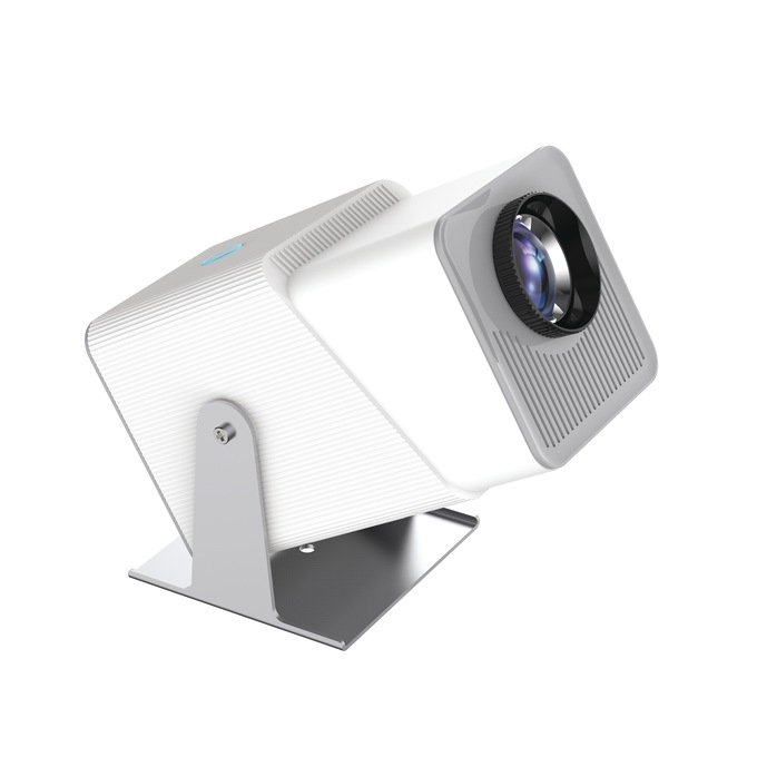 Intelligent Galaxy Mini LCD Projector, White, large