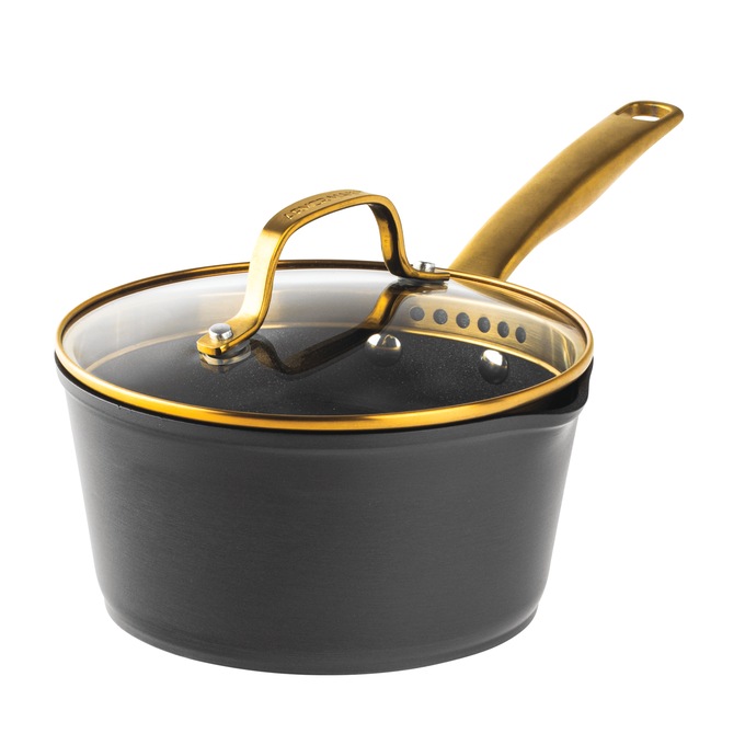 Granitestone 14-Piece Armor Max Hard-Anodized Cookware Set, , large