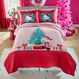 Hello Kitty Sweet Gifts Quilt Set, , large