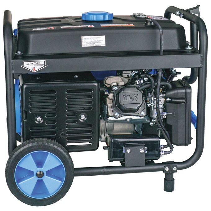 Pulsar 5250W/4250W Dual-Fuel Generator, Blue, large