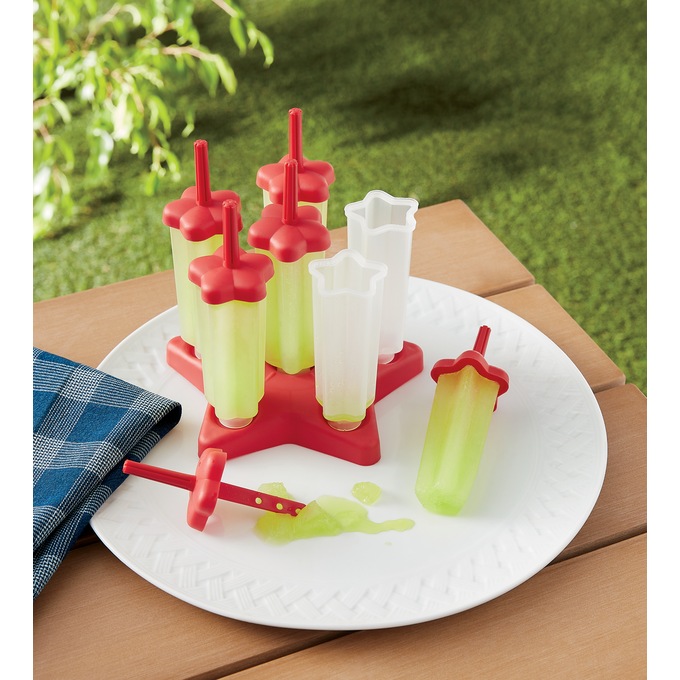 Set of 6 Popsicle Molds, , large