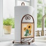 Scroll Sunflower Paper Towel Holder, , large
