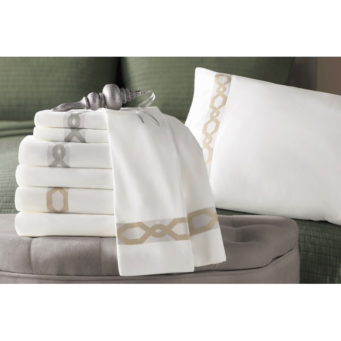 Smart Hem Sateen Sheet Set, , large