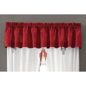 Paris Poppies Valance, , large