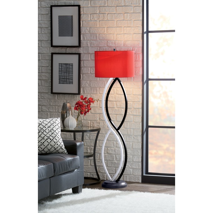 Contemporary Twist Floor Lamp, , large