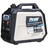 Pulsar 1600W/1200W Portable Gas Inverter Generator, Recoil Start with CO Alert, Black, large