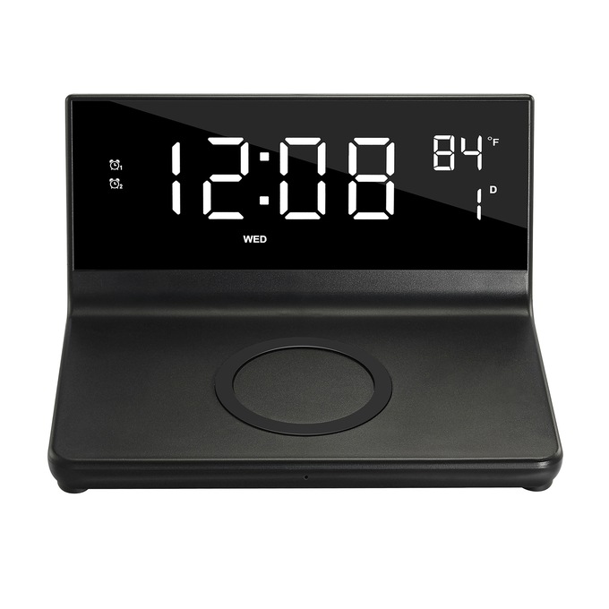 Supersonic Alarm Clock Wireless Charger, , large