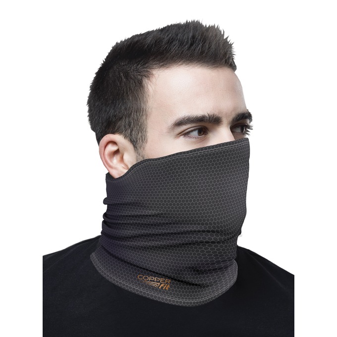 Copper Fit Guardwell Face Cover, Charcoal Gray, large