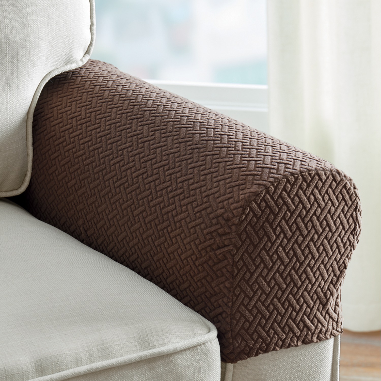Large sofa arm covers sale
