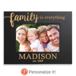 Personalized Family Photo Frame, , large
