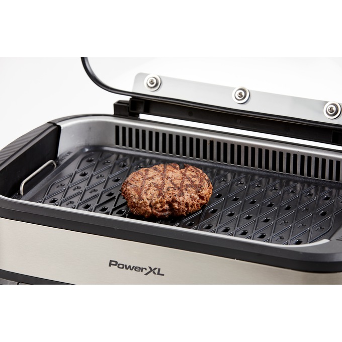 Power XL Smokeless Grill Pro, Stainless Steel, large