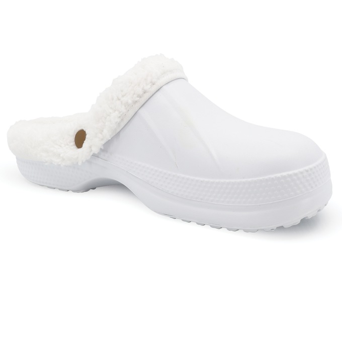 Women's Fleece-Lined Clog, , large