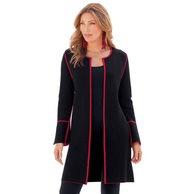 Madison Reversible Cardigan, , large