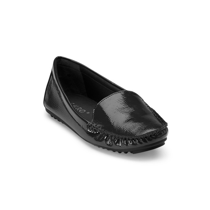 Crinkle Patent Slip On, , large