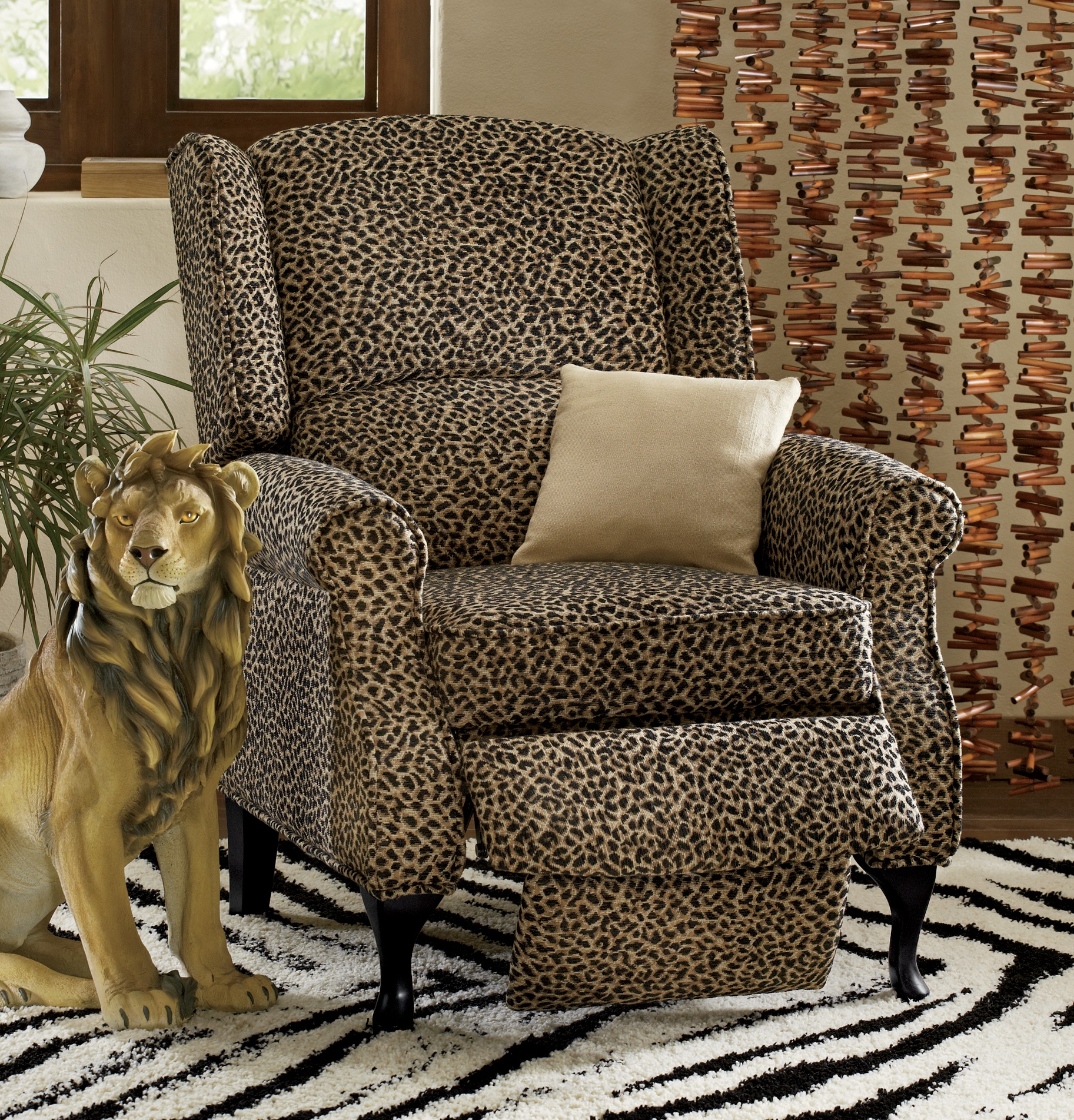wingback recliner
