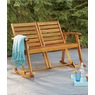 Rocking Conversation Bench, , large