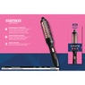Volumizing Hot Curler Brush, Black, large