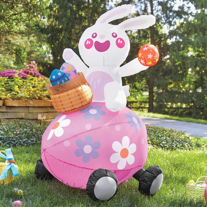 Easter Egg Car Inflatable, , large