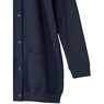 Snap-Front Cardigan, Navy, large