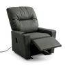 Youth Recliner with USB Ports, Black, large