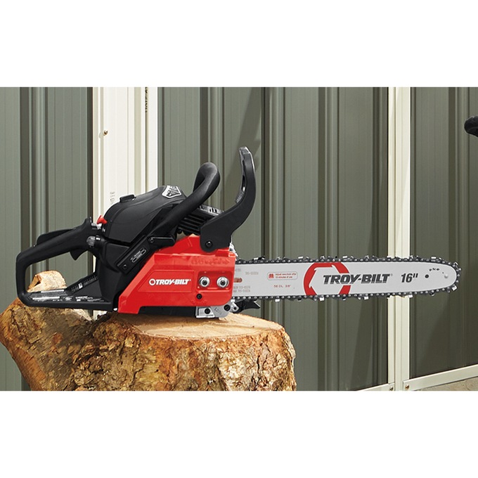 Troy-Bilt 16" 42cc 2-Cycle Gas Chainsaw, , large