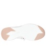 Skechers Women's Slip-Ins Contour Foam Golden Hour Shoe with No-Tie Bungee Laces, White Rose Gold, large