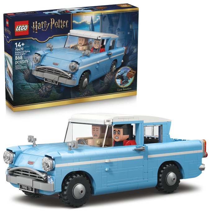 LEGO Harry Potter Enchanted Flying Ford Anglia, Blue, large
