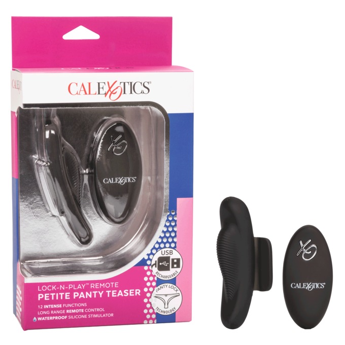 Lock-N-Play Remote Panty Teaser By Calexotics, , large