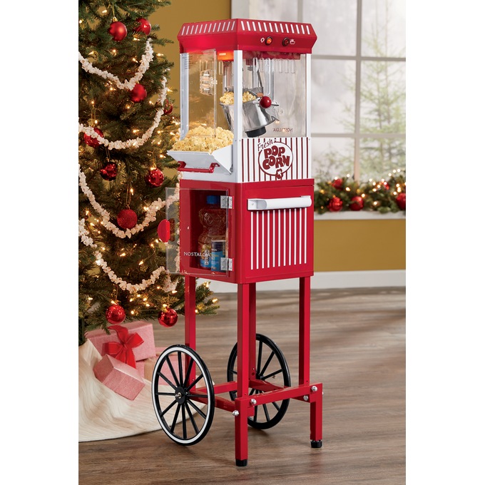 Nostalgia Popcorn Cart, , large