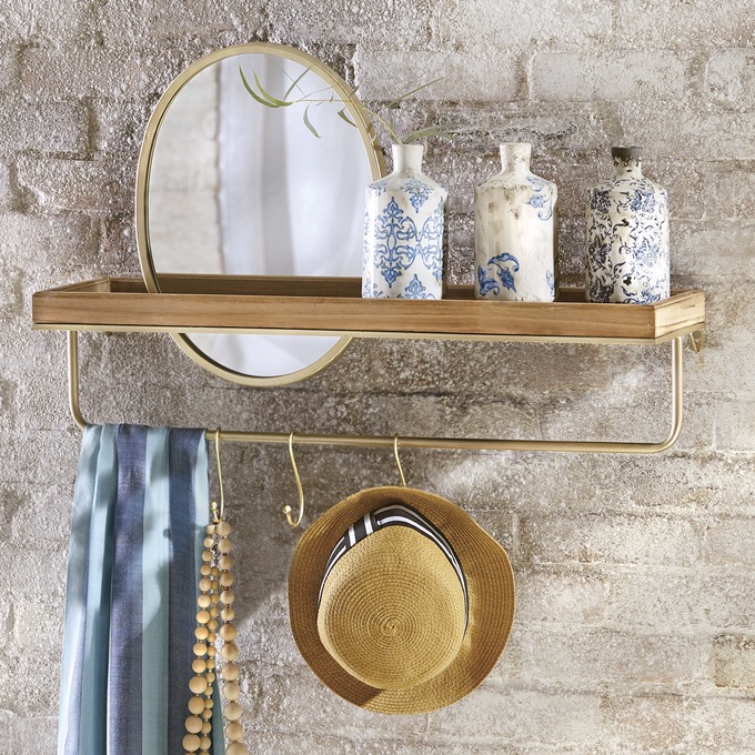 Mirror Wall Shelf Montgomery Ward Mirror Wall Shelf Large