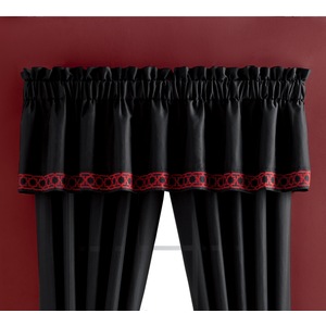 Malibu Embroidered Valance, , large