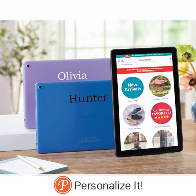 Amazon Fire 10" Tablet, Lilac, large