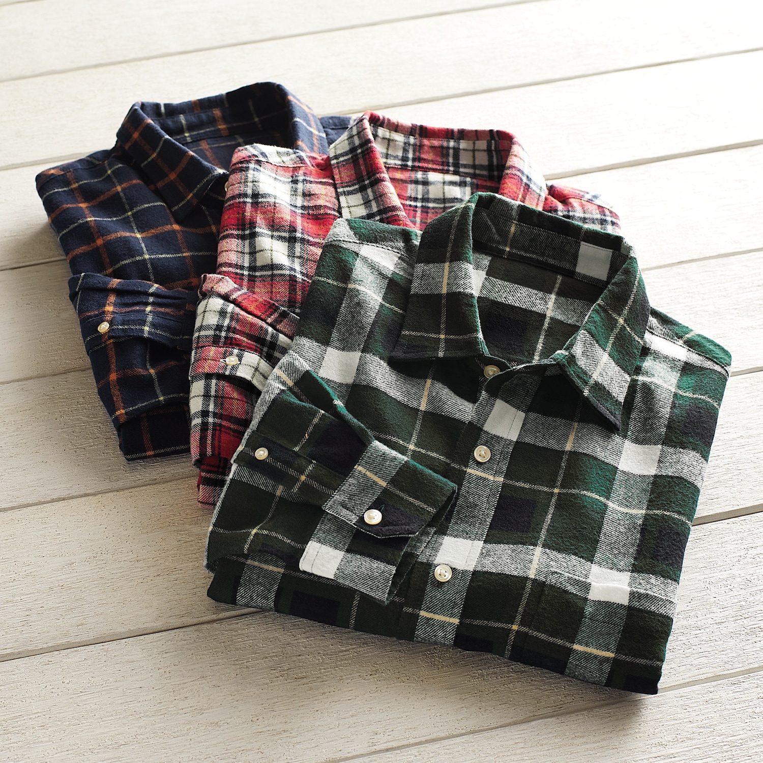 3Pack Flannel Shirts Montgomery Ward