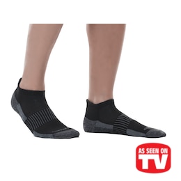 3-Pack Copper Fit Unisex Ankle Socks, , large