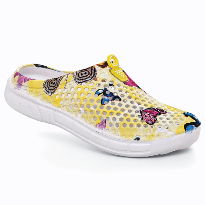 Women's Butterfly Comfort Clog, , large