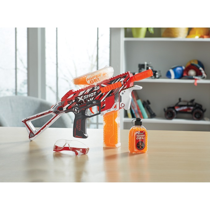Zuru X-Shot Hyper Gel Trace Fire Blaster, , large
