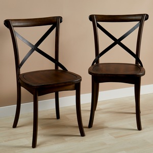Set of 2 Ellis Farmhouse Chairs, , large